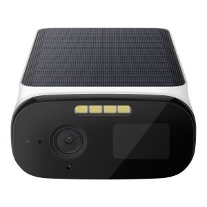 Cámara de seguridad Wi-Fi 4 Mpx fija con panel solar, para exterior